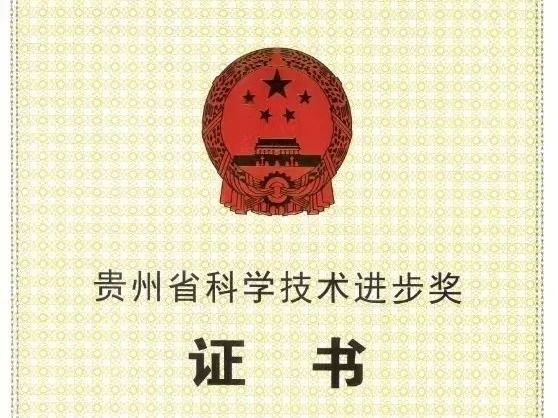 重大突破！！！bat365官网这位老师荣获贵州省科学技术进步奖一等奖